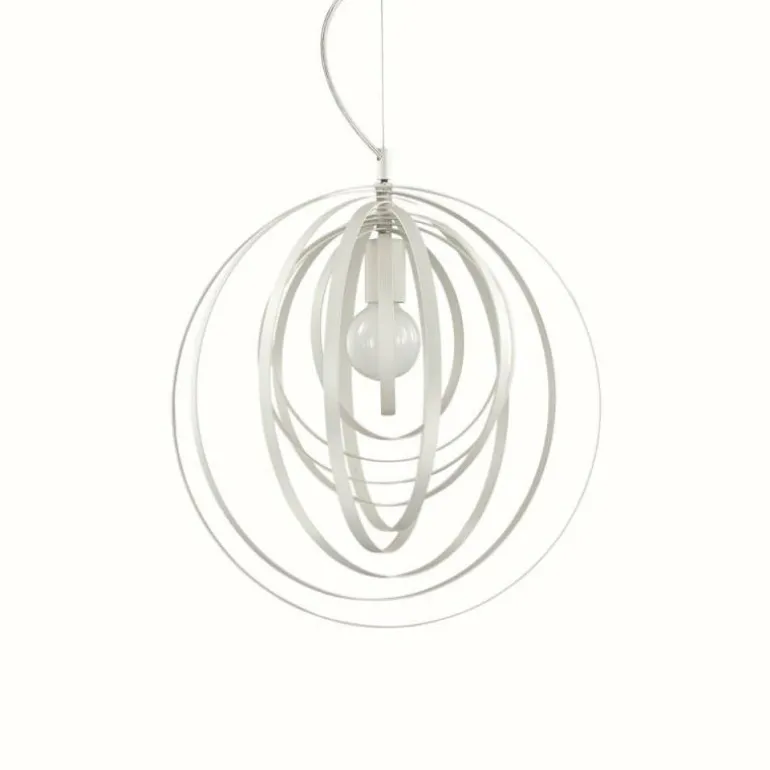 Suspension Ideal Lux DISCO Blanc, 1 lumière