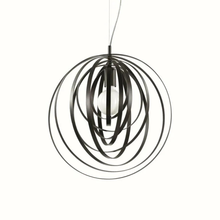 Suspension Ideal Lux DISCO Noir, 1 lumière