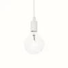 Suspension Ideal Lux EDISON Blanc, 1 lumière