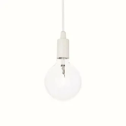 Suspension Ideal Lux EDISON Blanc, 1 lumière