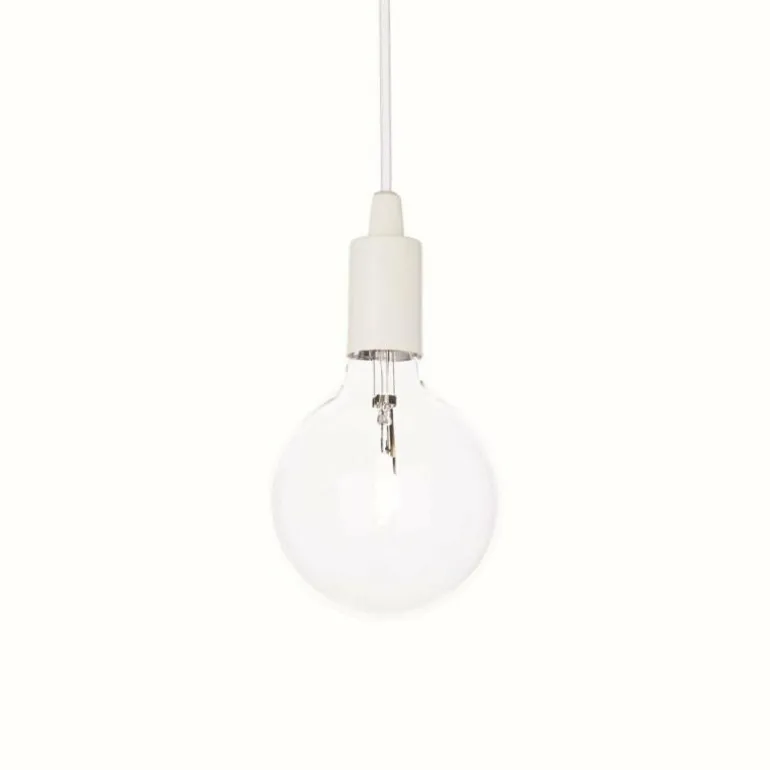 Suspension Ideal Lux EDISON Blanc, 1 lumière