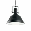 Suspension Ideal Lux FISHERMAN Noir, 1 lumière