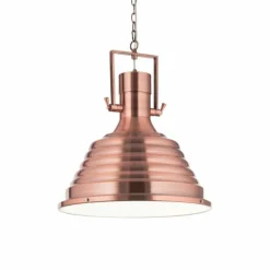 Suspension Ideal Lux FISHERMAN Cuivre, 1 lumière