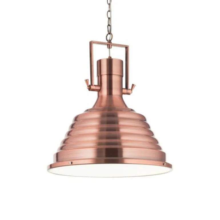 Suspension Ideal Lux FISHERMAN Cuivre, 1 lumière
