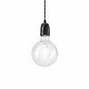 Suspension Ideal Lux KLAUS Noir, 1 lumière