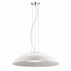 Suspension Ideal Lux LENA Blanc, 3 lumières