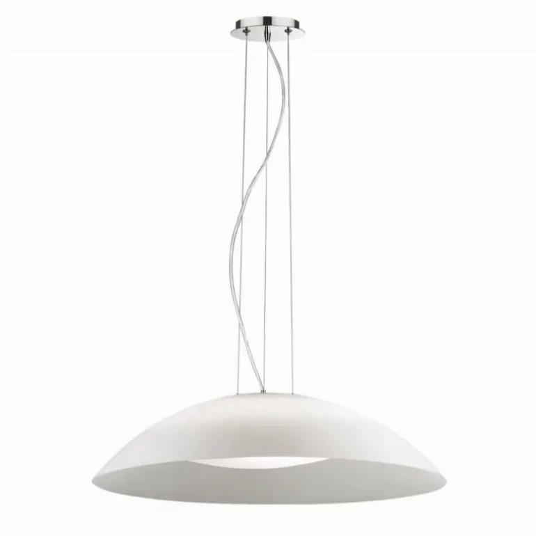 Suspension Ideal Lux LENA Blanc, 3 lumières