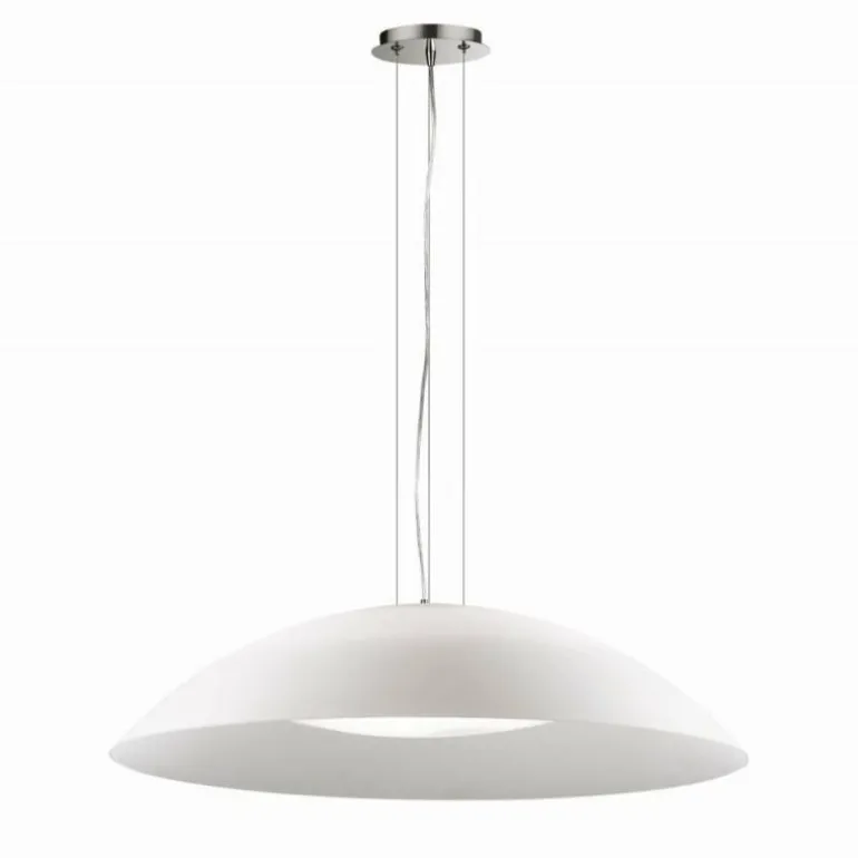 Suspension Ideal Lux LENA Blanc, 3 lumières