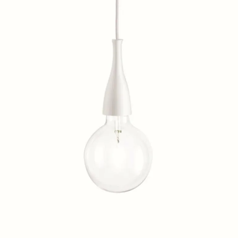Suspension Ideal Lux MINIMAL Blanc, 1 lumière