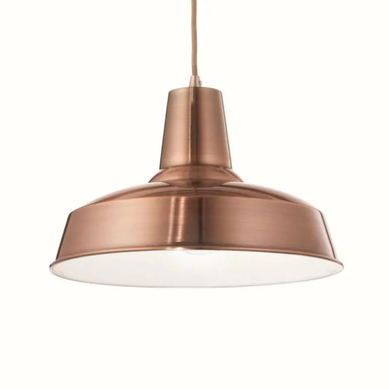 Suspension Ideal Lux MOBY Cuivre, 1 lumière