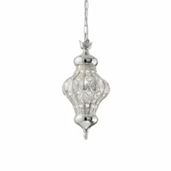 Suspension Ideal Lux NAWA Argenté, 1 lumière