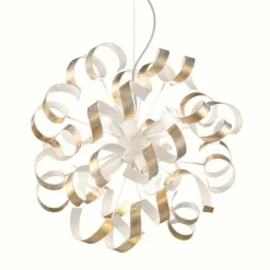 Suspension Ideal Lux VORTEX Blanc, 6 lumières