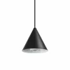 Suspension Ideallux A-LINE Noir, 1 lumière