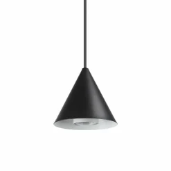 Suspension Ideallux A-LINE Noir, 1 lumière