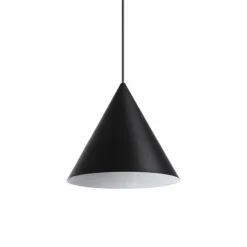 Suspension Ideallux A-LINE Noir, 1 lumière
