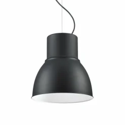 Suspension Ideallux BREEZE Noir, Blanc, 1 lumière