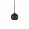 Suspension Ideallux MR Noir, 1 lumière