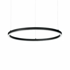 Suspension Ideallux ORACLE LED Noir, 1 lumière