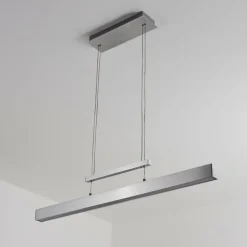 Suspension Ifo LED Aluminium brossé, 3 lumières