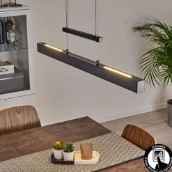 Suspension Ifo LED Noir, 1 lumière