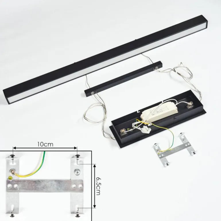 Suspension Ifo LED Noir, 1 lumière