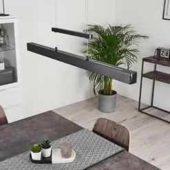 Suspension Ifo LED Noir, 1 lumière