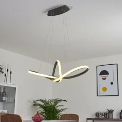 Suspension Ignal LED Nickel mat, 1 lumière