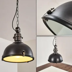 Suspension Ilvy LED Noir, 1 lumière