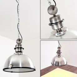 Suspension Ilvy Nickel mat, 1 lumière