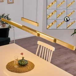 Suspension Inicio LED Laiton, 3 lumières