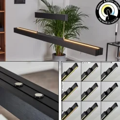 Suspension Inicio LED Noir, 3 lumières