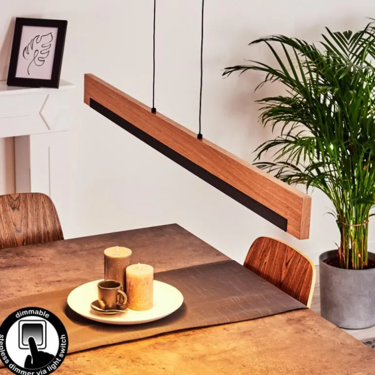 Suspension Inzino LED Noir, 1 lumière