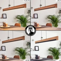 Suspension Inzino LED Noir, 1 lumière