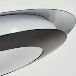 Suspension Ittingen LED Noir, 1 lumière, Changeur de couleurs