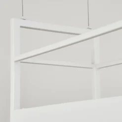 Suspension Jabilla Blanc, 6 lumières