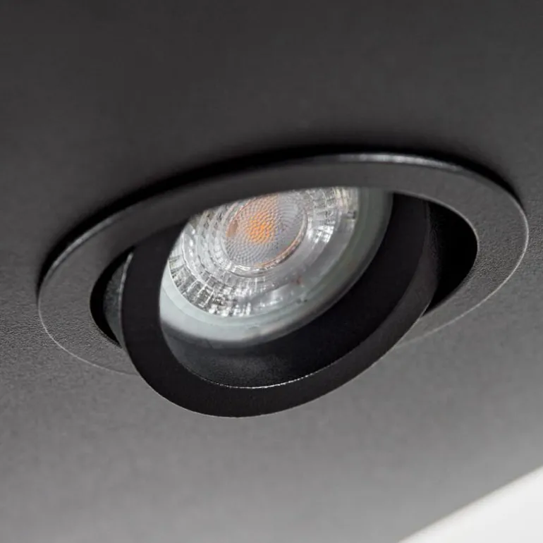 Suspension Jabilla Noir, 6 lumières