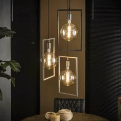 Suspension Janskloster Zingué, 3 lumières