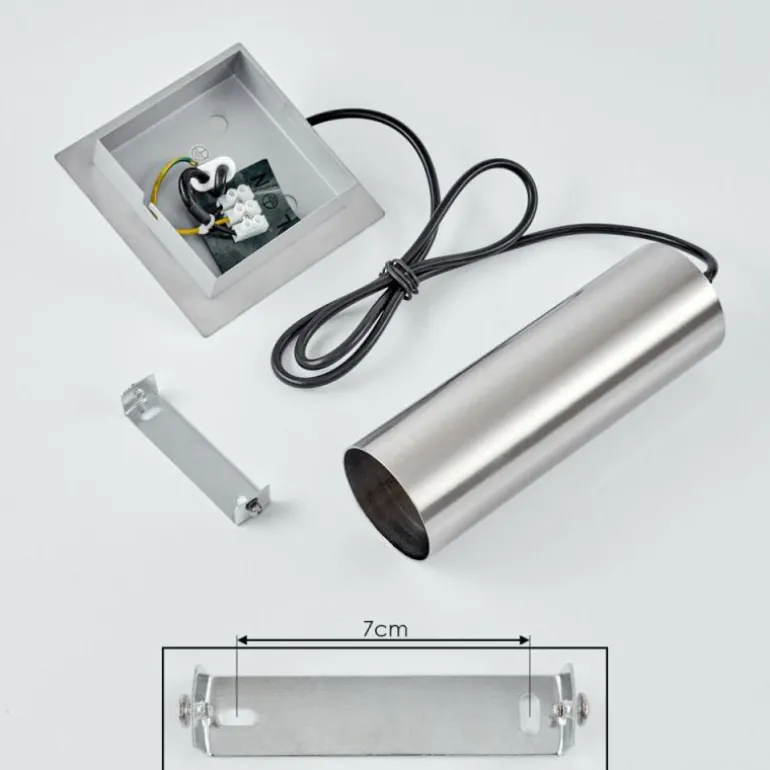 Suspension Javel Chrome, Nickel mat, 1 lumière