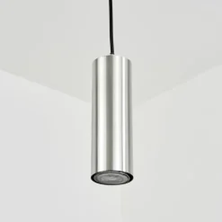 Suspension Javel Chrome, Nickel mat, 1 lumière