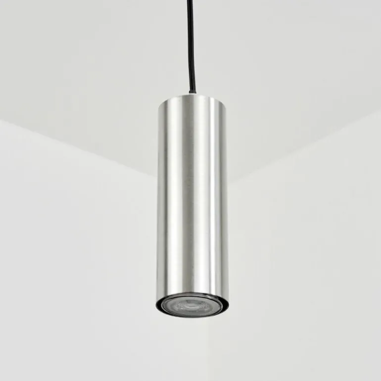 Suspension Javel Chrome, Nickel mat, 1 lumière