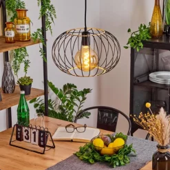 Suspension Journy Noir, 1 lumière