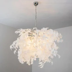 Suspension Kallax Blanc, 4 lumières