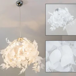 Suspension Kallax Chrome, 1 lumière