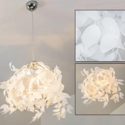 Suspension Kallax Chrome, 1 lumière