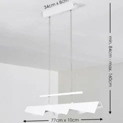 Suspension Karungi LED Blanc, 1 lumière