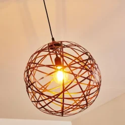 Suspension Kefikon Cuivre, 150 lumières