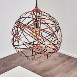 Suspension Kefikon Cuivre, 150 lumières