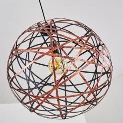 Suspension Kefikon Cuivre, 150 lumières