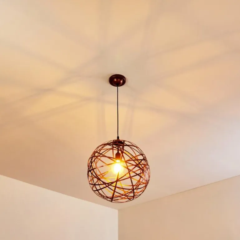 Suspension Kefikon Cuivre, 150 lumières