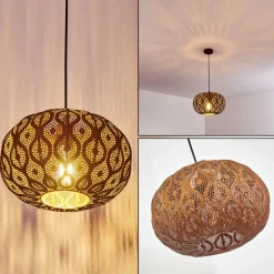 Suspension Kemer Rouille, 1 lumière